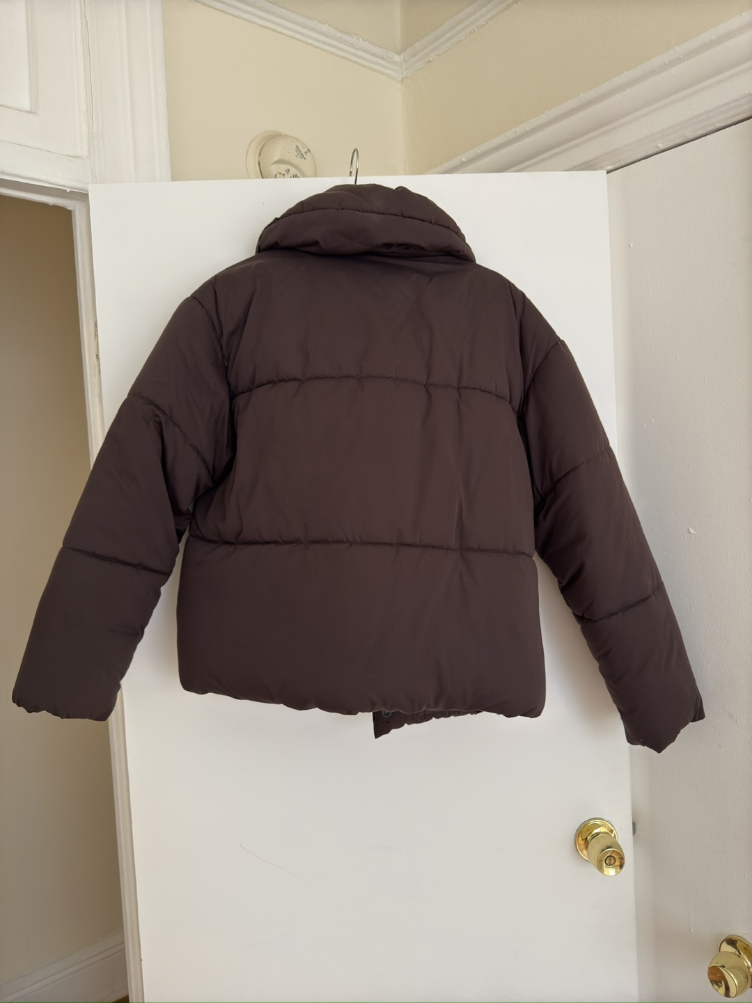 Zara Brown Puffer Jacket XS - photo 4