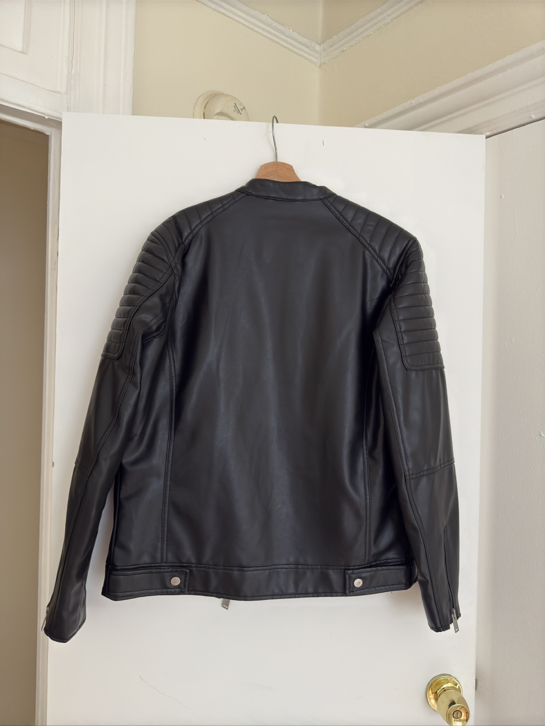 Zara Faux Leather Jacket - Size L - photo 5
