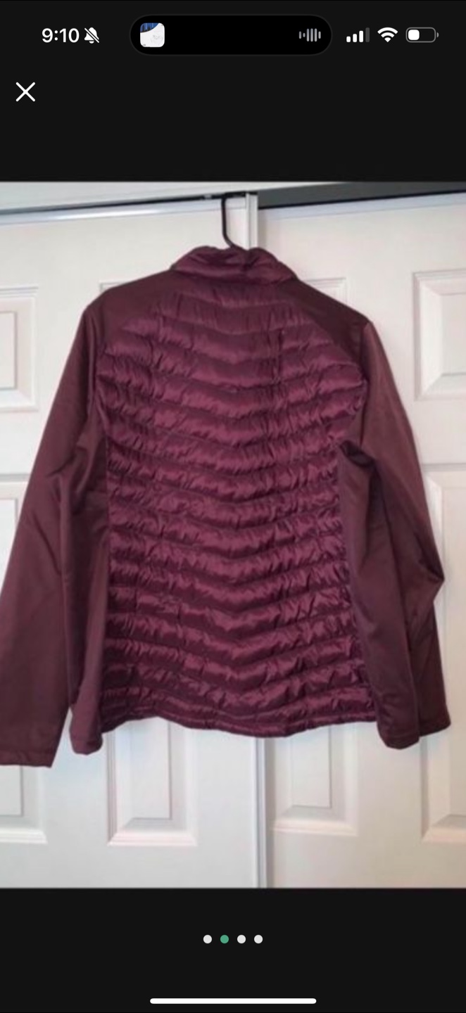 WOMENS 32 Degrees Heat XXL Maroon Jacket - photo 2