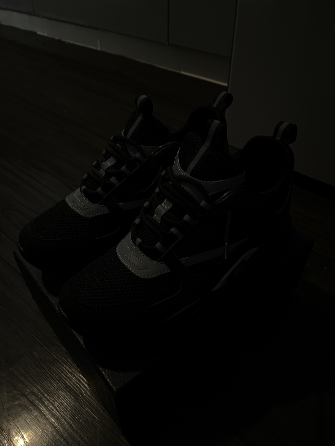 Dior B22 Black Reflective Sneakers - photo 2