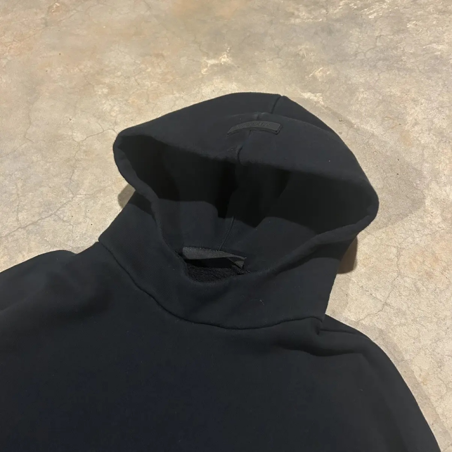 Essentials Fear of God Black Hoodie - photo 5