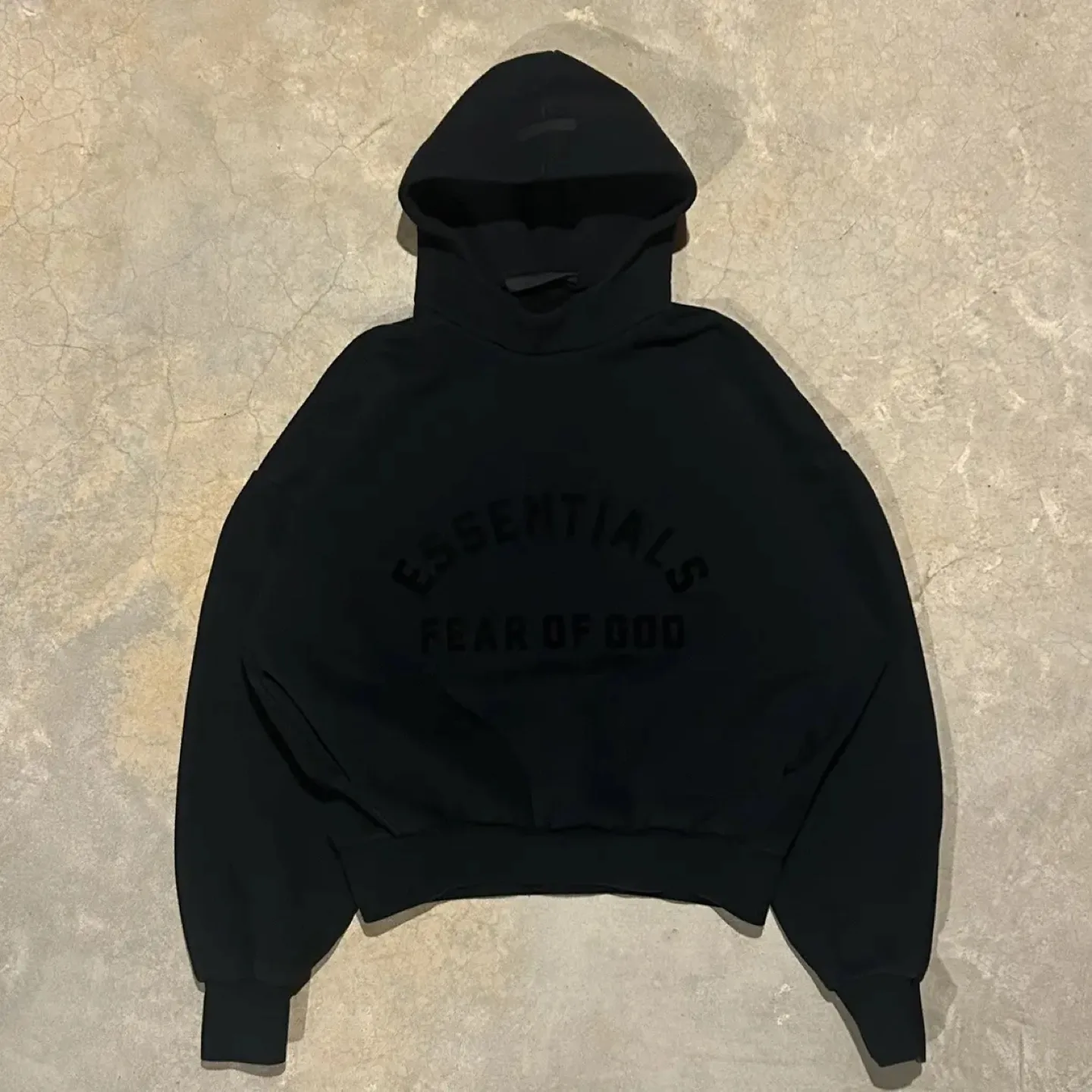 Essentials Fear of God Black Hoodie