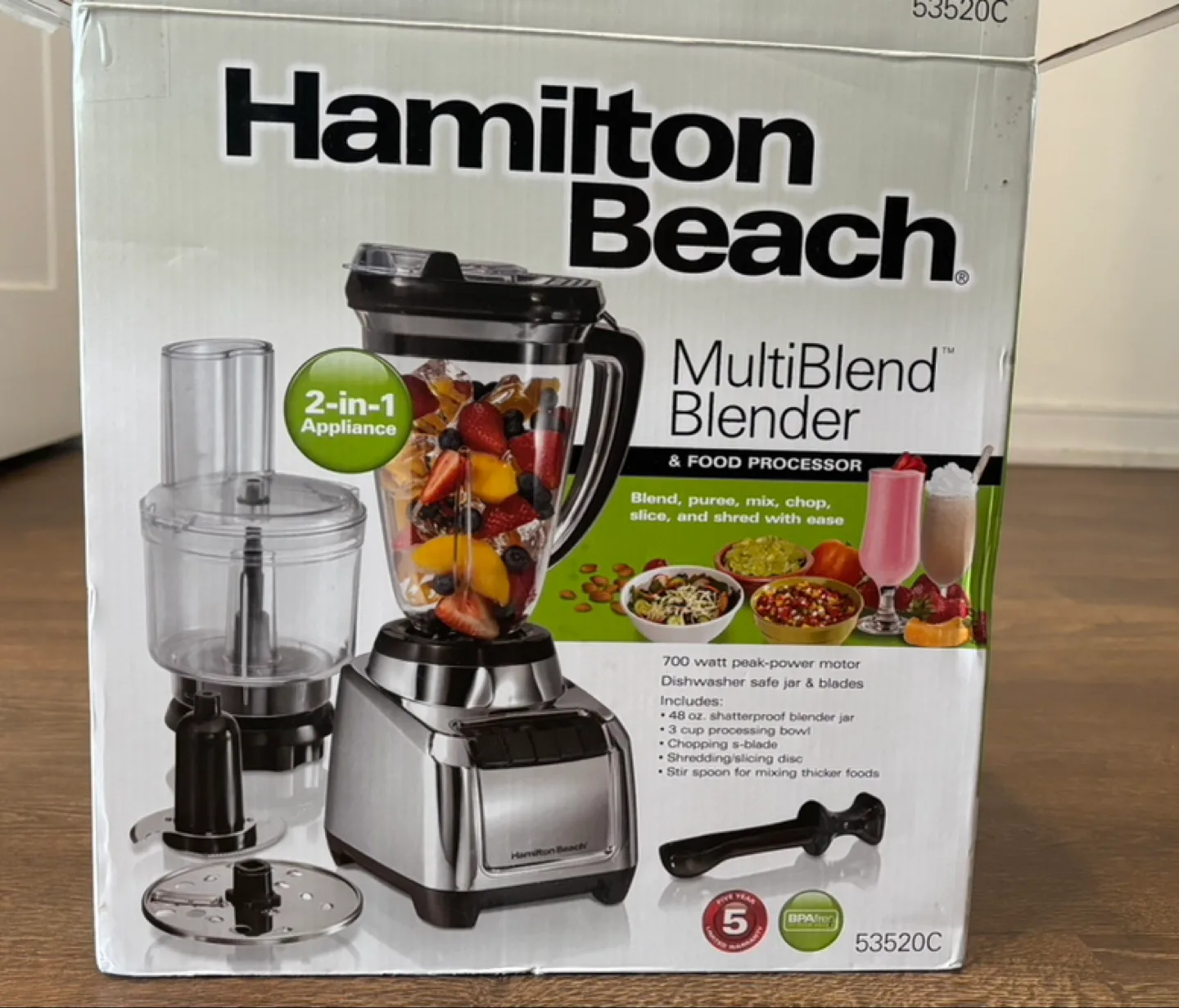 Hamilton Beach MultiBlend Blender & Food Processor