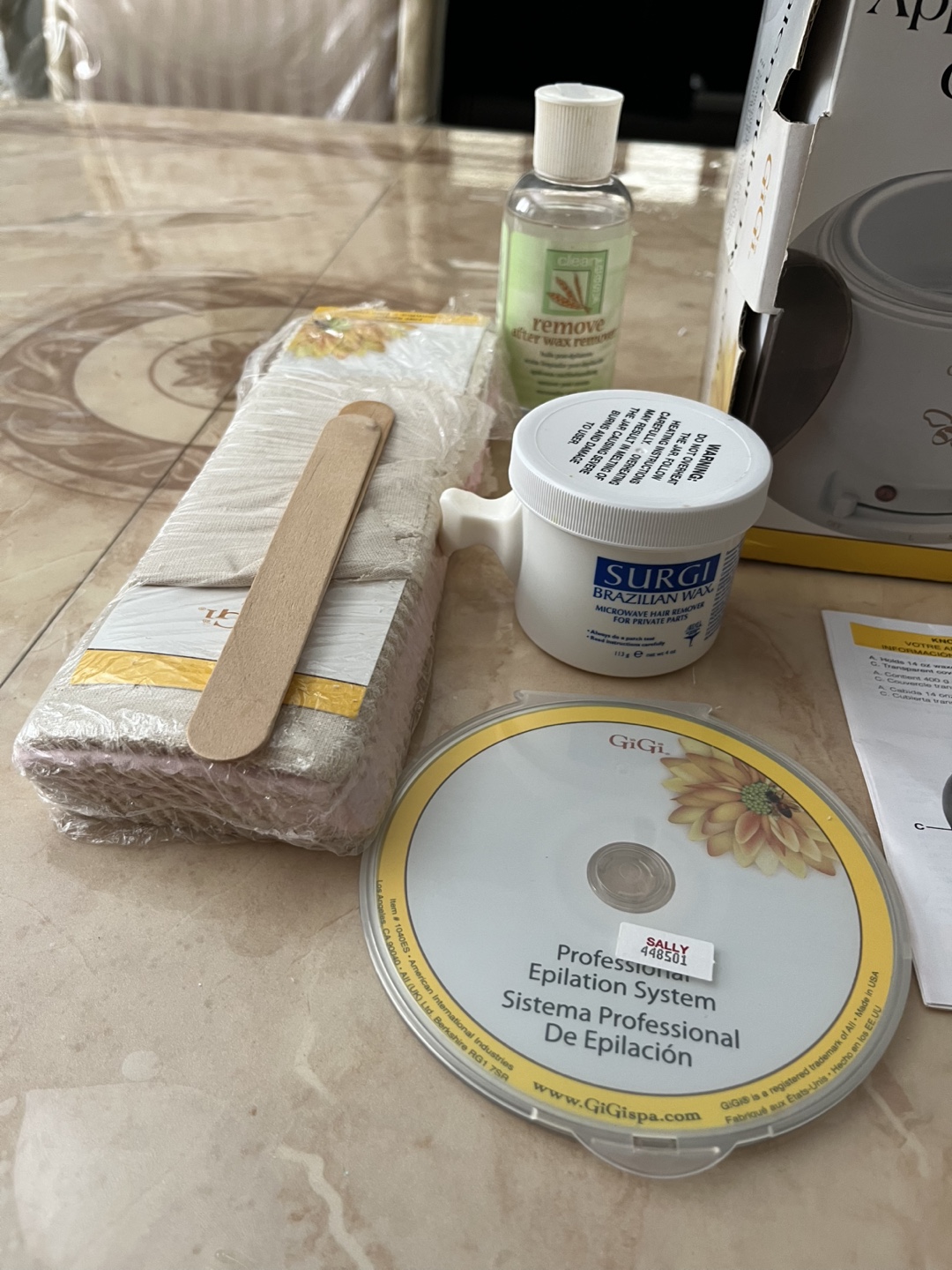 Wax Warmer Kit and Cotton wax strips - photo 2