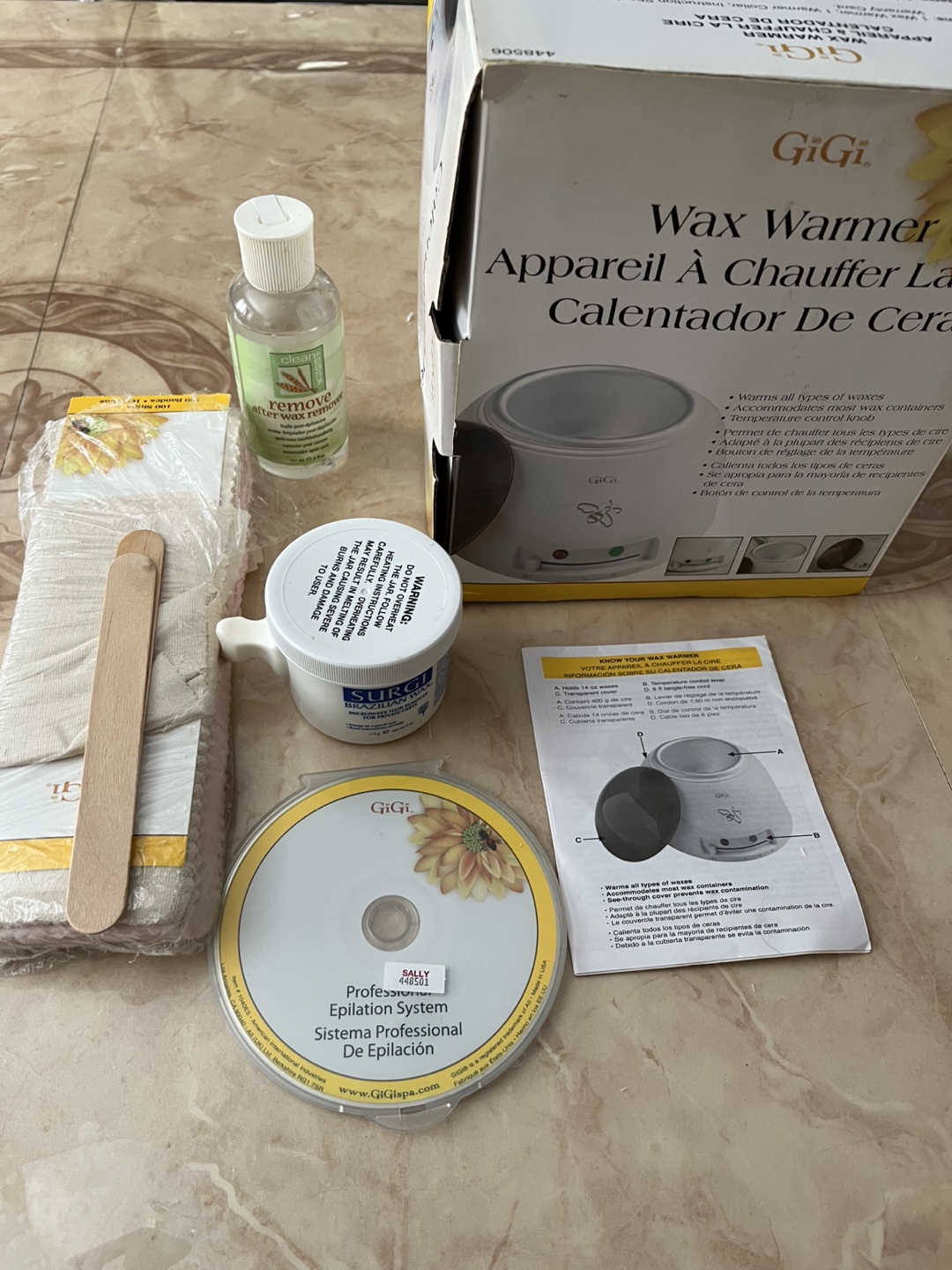 Wax Warmer Kit and Cotton wax strips - photo 3