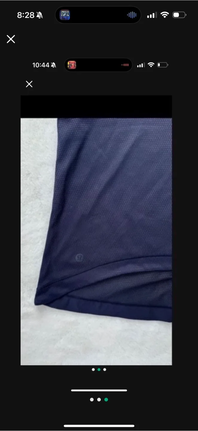 WOMENS SIZE 8 Lululemon Tank Top - Navy Blue thumbnail