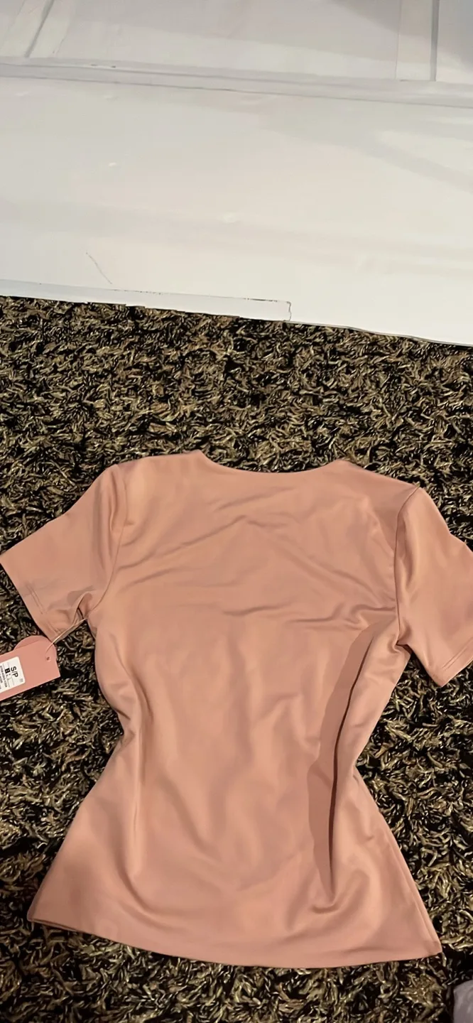 Brand New Blush Pink Top - Size Small image indicator(3)