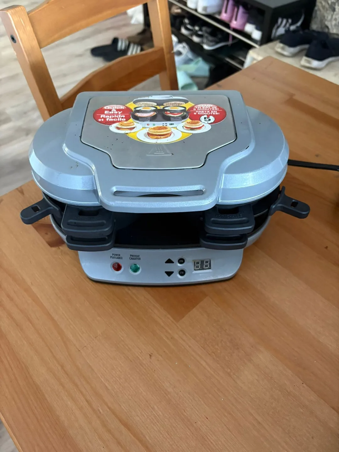 Super Chef Rapid Grill & Sandwich Maker thumbnail