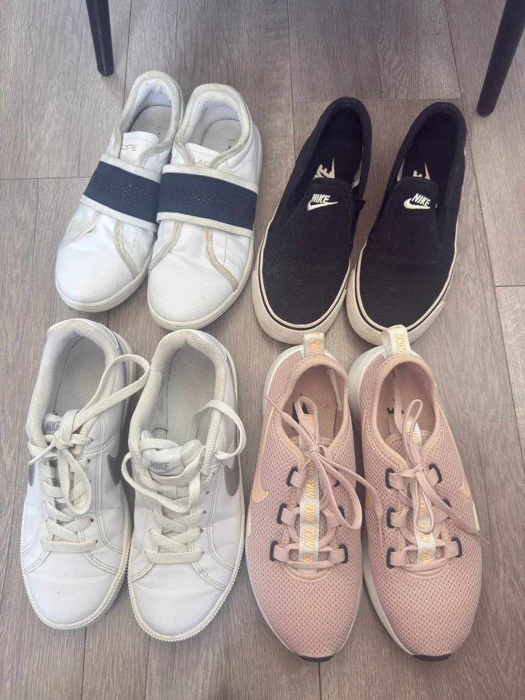 Nike, Lacoste Shoes - Size 3.5-5.5 image indicator(2)