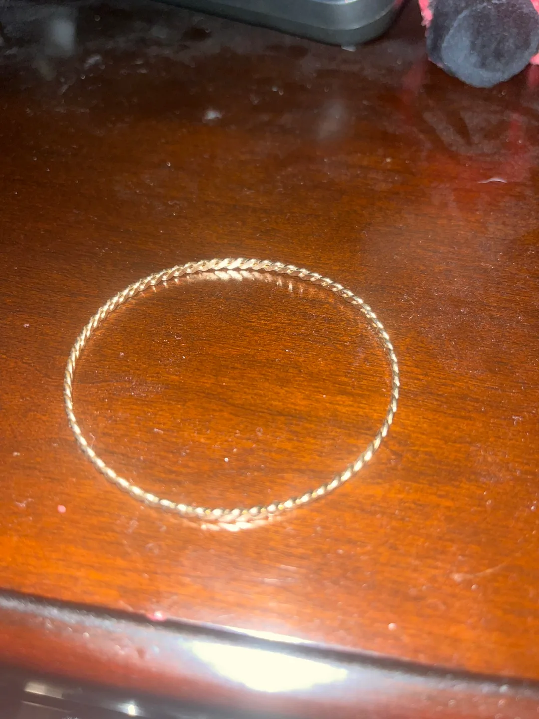 Gold Bangle Bracelet
