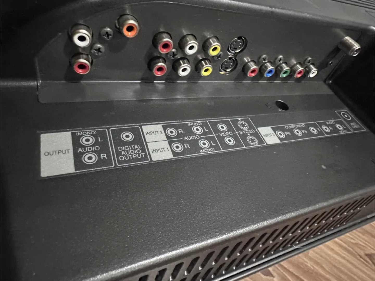 Sharp LCD TV/DVD Combo image indicator(6)