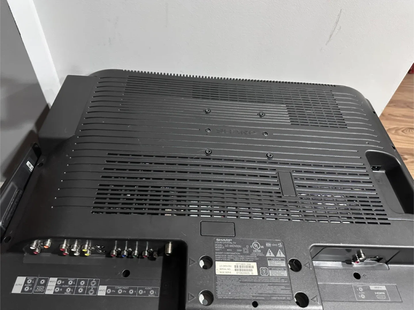 Sharp LCD TV/DVD Combo image indicator(9)