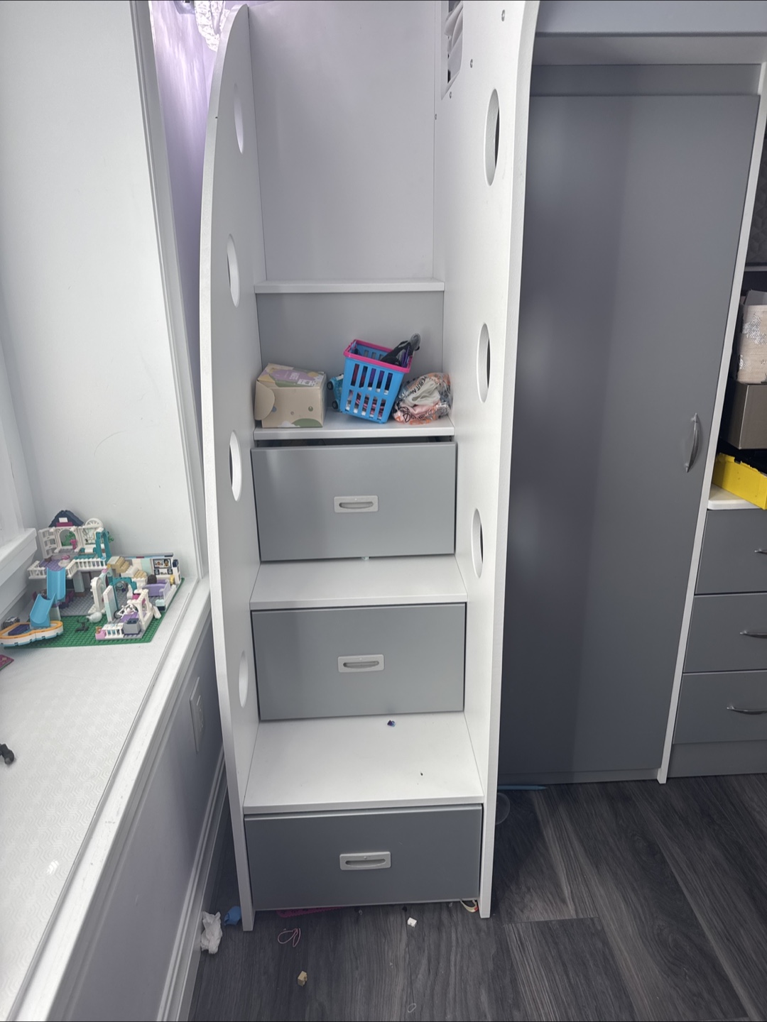Loft Bed with Desk and Storage - photo 3
