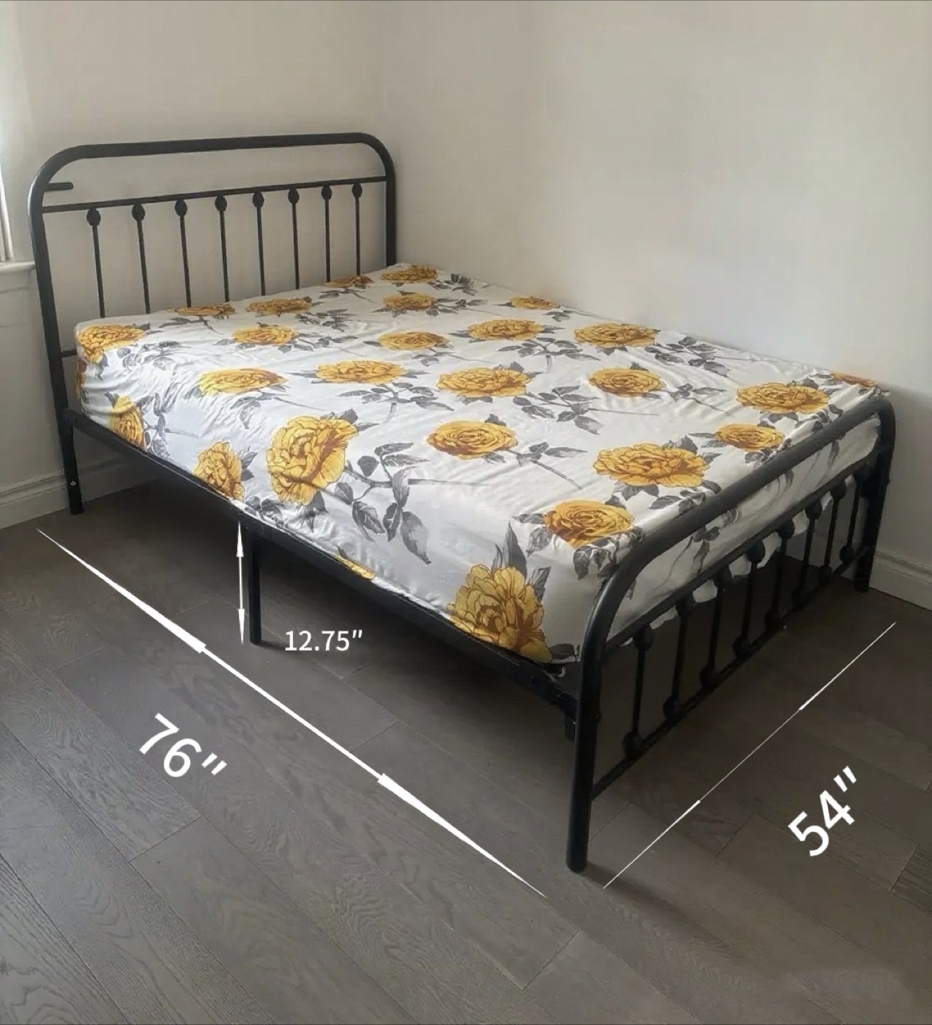 DOUBLE BED + MATTRESS - photo 4