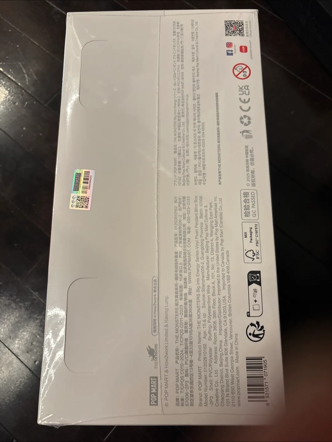 New POP MART The Monsters Big Into Energy Blind Box full set image indicator(2)