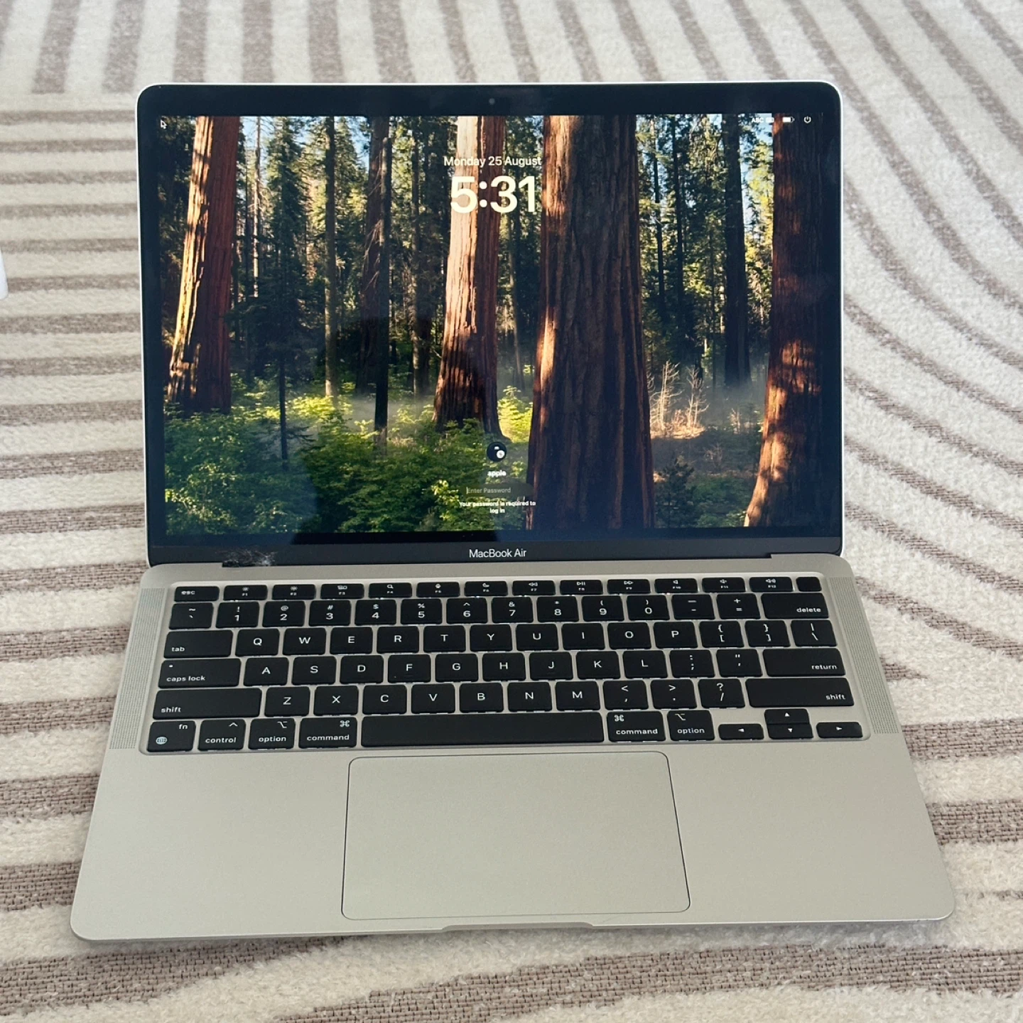 Apple MacBook Air - 2020 - 13 inches - M1 16/256 GB - Silver