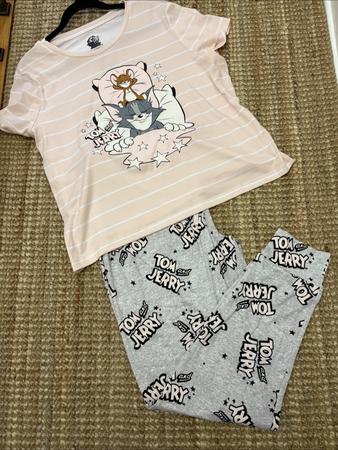 Tom & Jerry Pajama Set - Size L