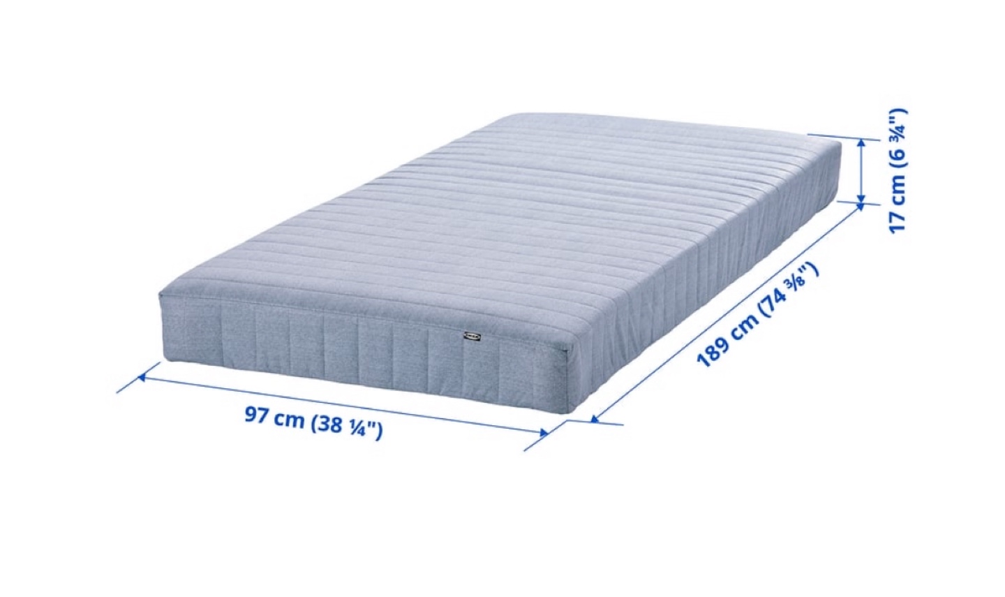 IKEA Mattress twin vadso - photo 2
