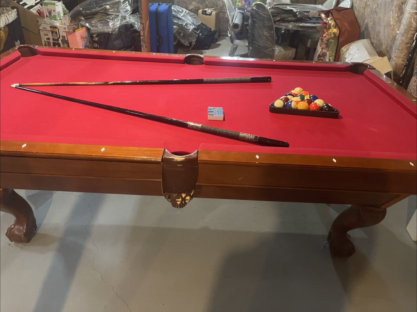 Brunswick Pool Table with Accessories