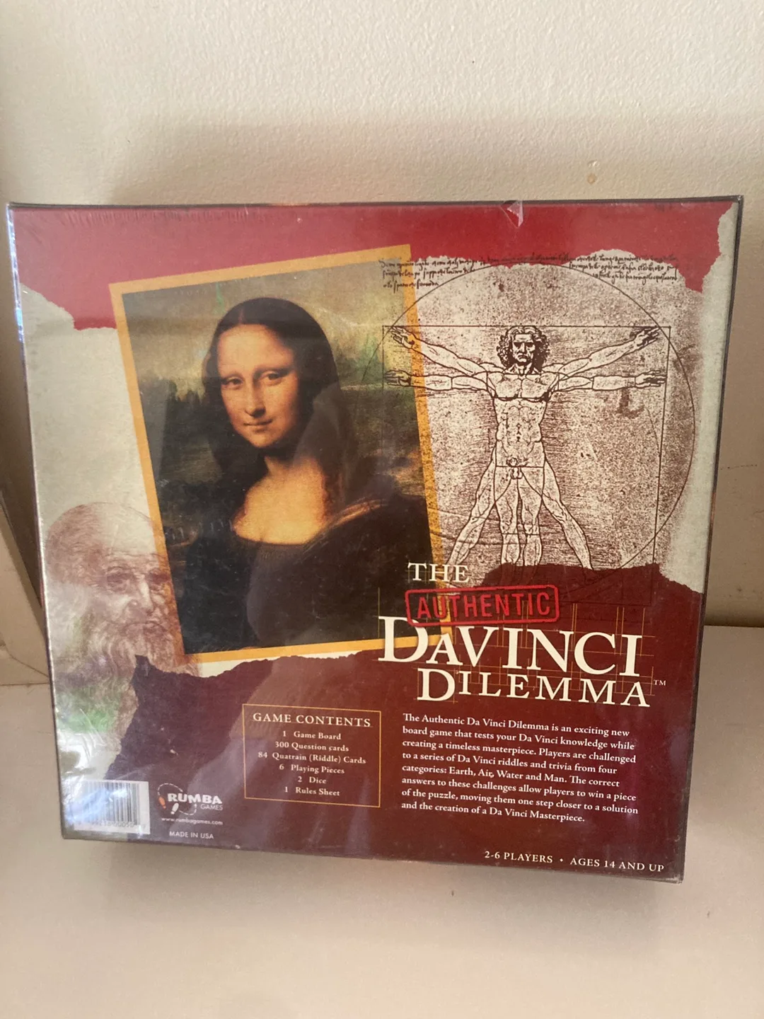 The Authentic DaVinci Dilemma Board Game image indicator(2)