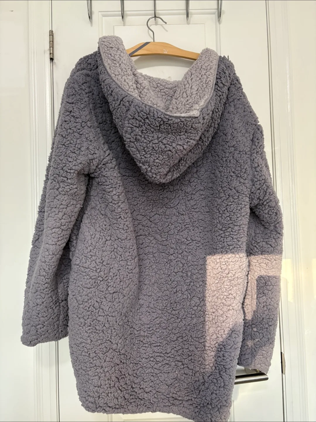 Urban Outfitters Sherpa Jacket with Hood image indicator(2)