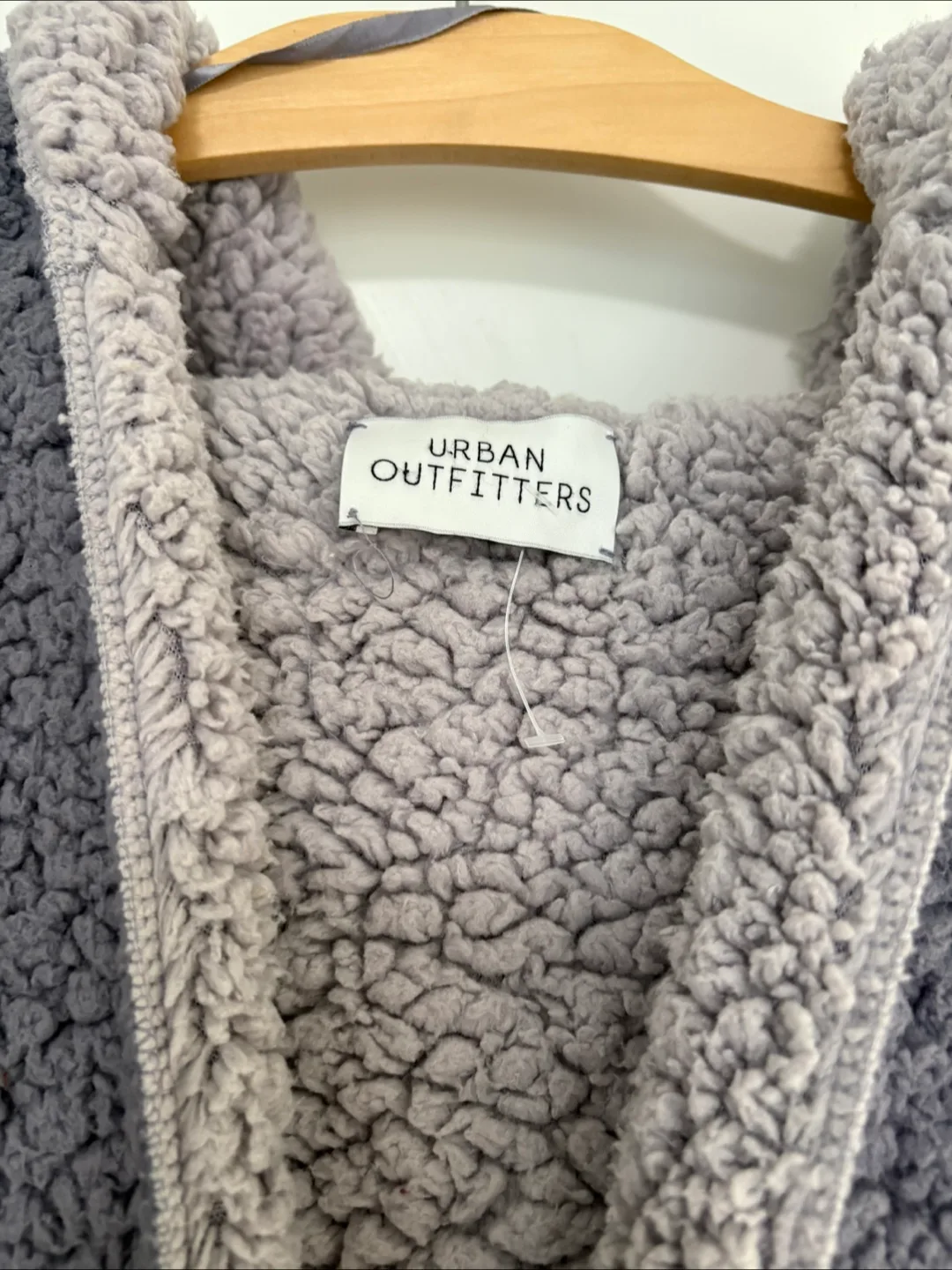 Urban Outfitters Sherpa Jacket with Hood image indicator(3)