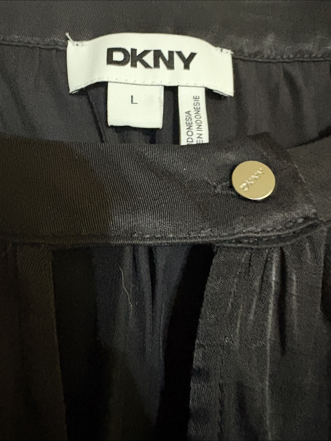 DKNY Black Blouse - L - photo 2