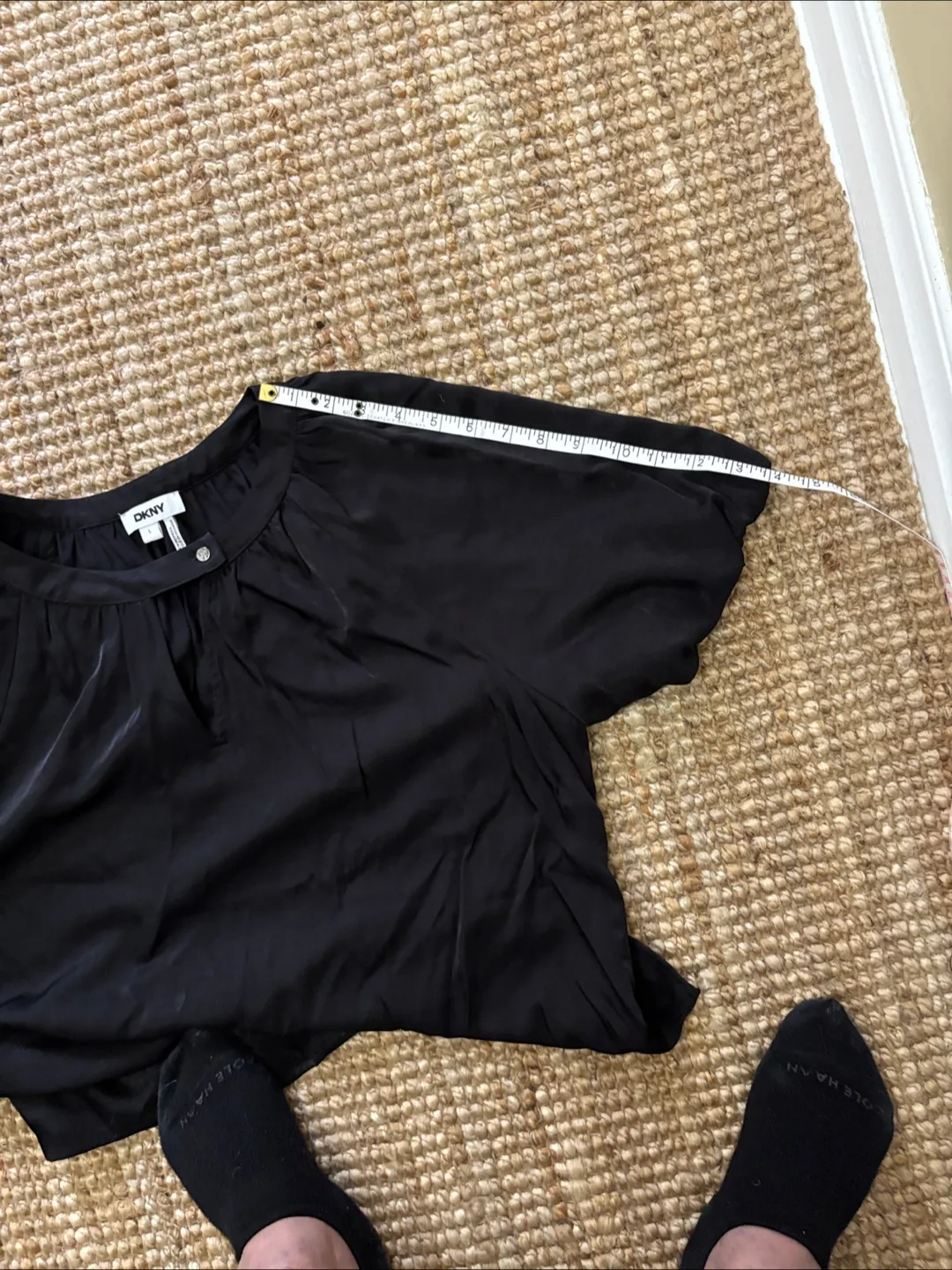 DKNY Black Blouse - L image indicator(8)