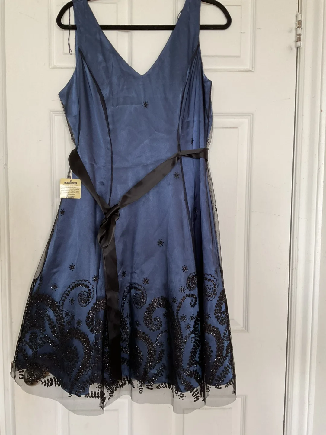 Jessica Blue Dress - Size M thumbnail