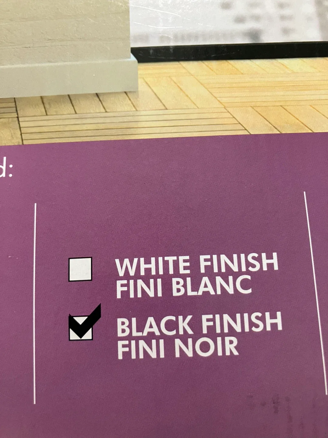 Picture Frame SET Black image indicator(8)