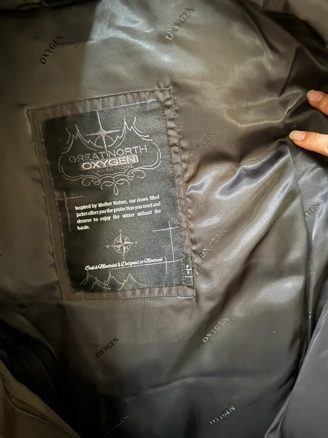 Great North Oxygen Down Puffer Jacket - Size S image indicator(4)