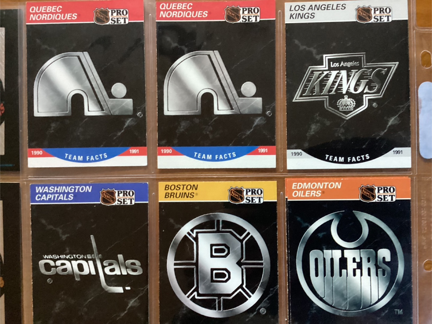 6 1994 NHL Vending Stickers & 7  1991 PRO SET NHL LOGO Cards ! - photo 3