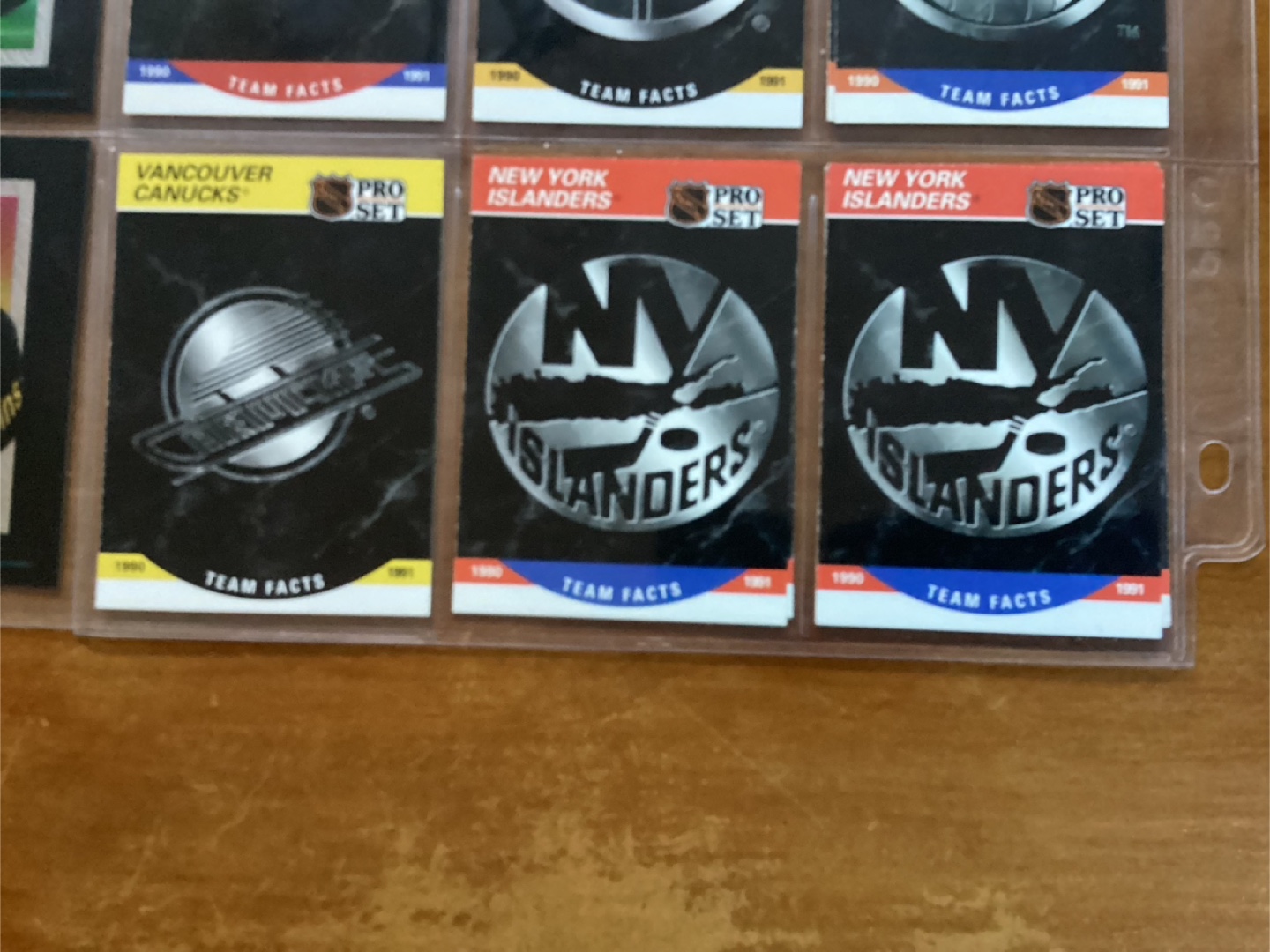 6 1994 NHL Vending Stickers & 7  1991 PRO SET NHL LOGO Cards ! - photo 5