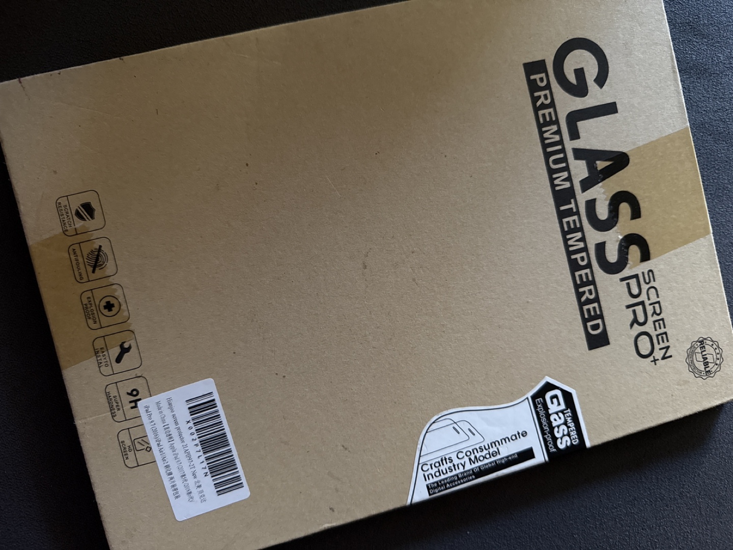 Glass Screen Protector for iPad 9.7" New