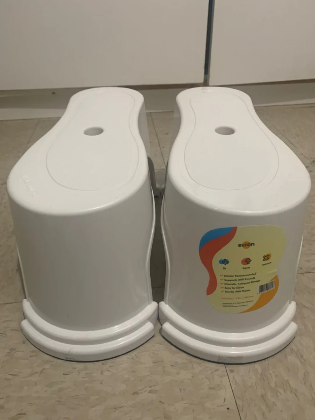 Toilet Stool Bathroom Squatting Poop Stool for Potty Assistance thumbnail