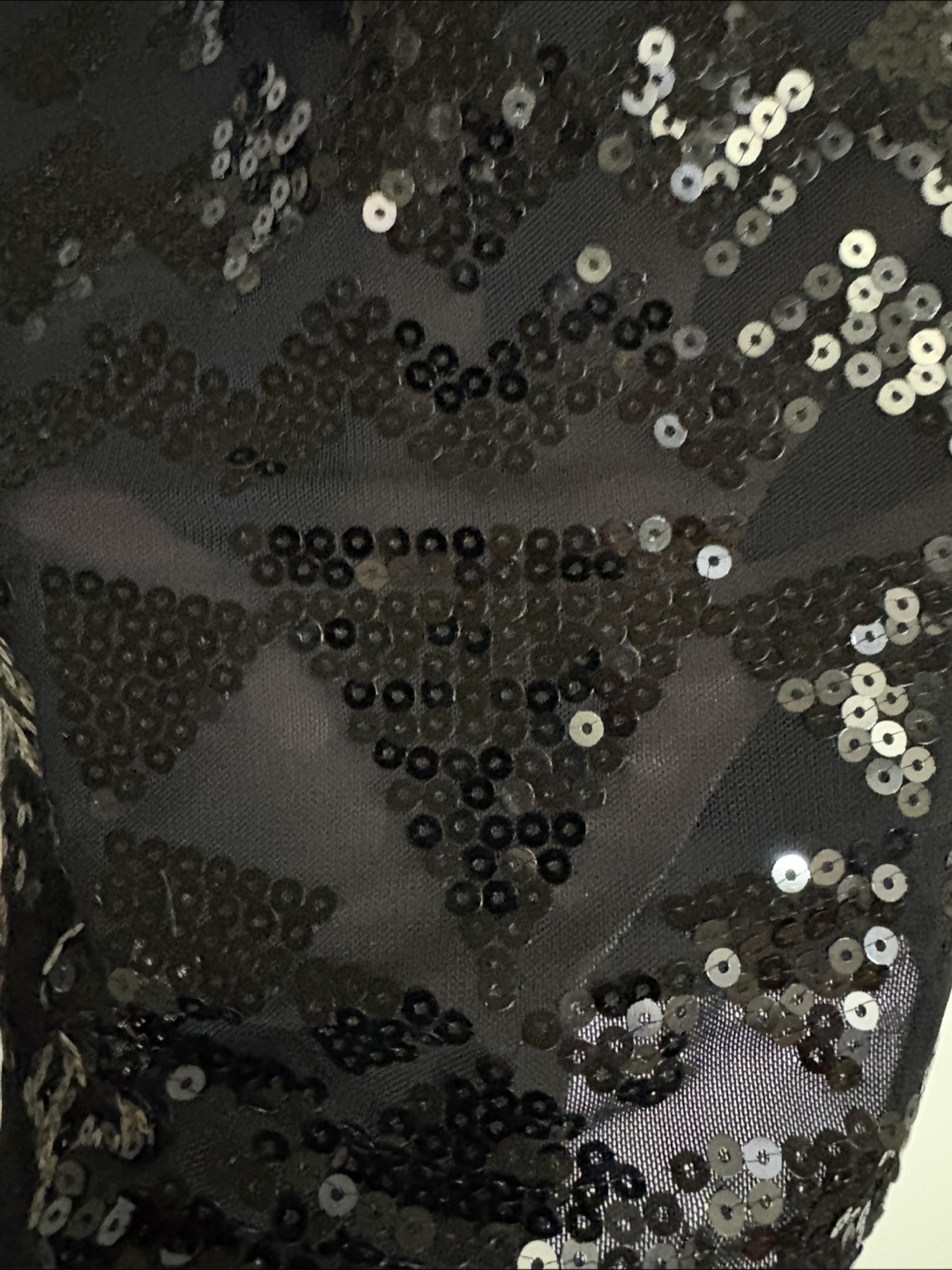 Guess Black Sequin Tank Top - M - photo 5