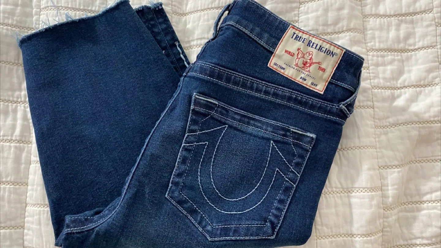 True Religion Halle High Rise Super Skinny Jeans - Size 30 image indicator(6)