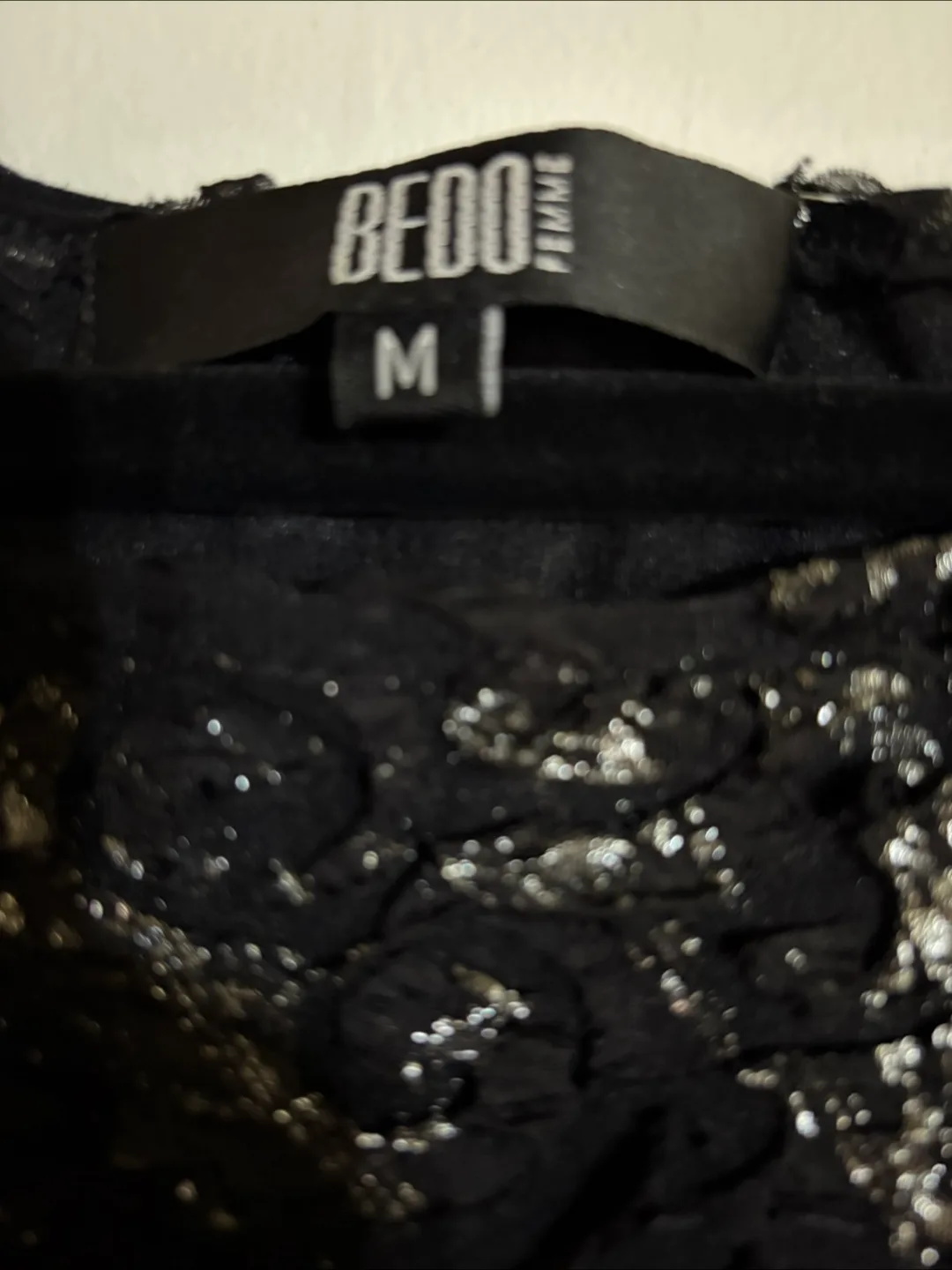 Bedo Femme Black Lace Dress - M image indicator(3)