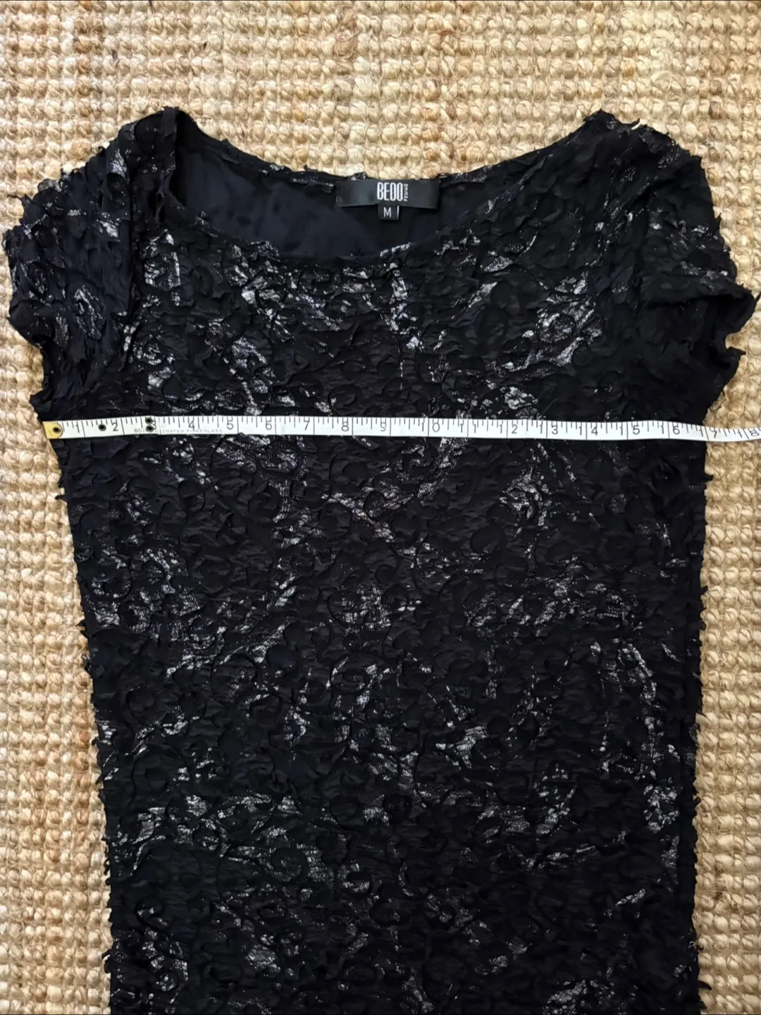 Bedo Femme Black Lace Dress - M image indicator(7)