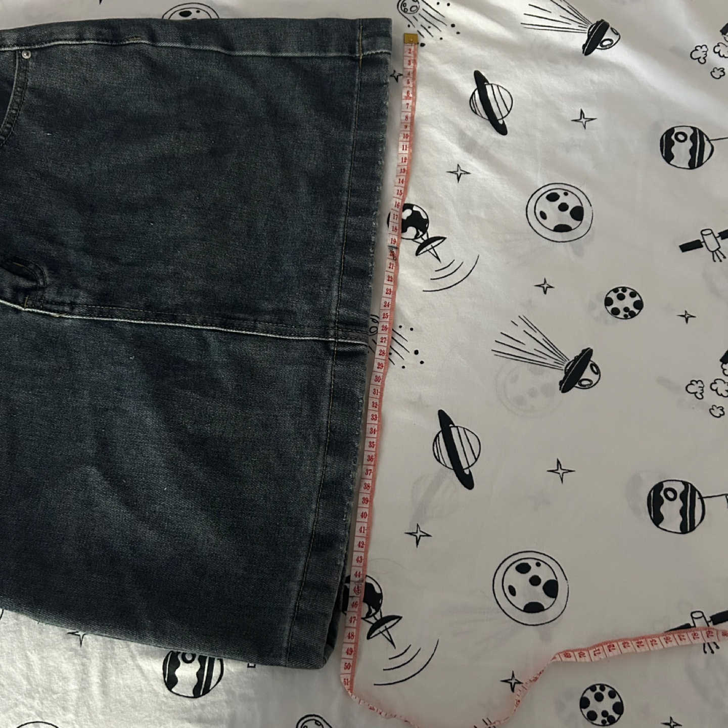 Denim Mini Skirt - Size M - photo 5
