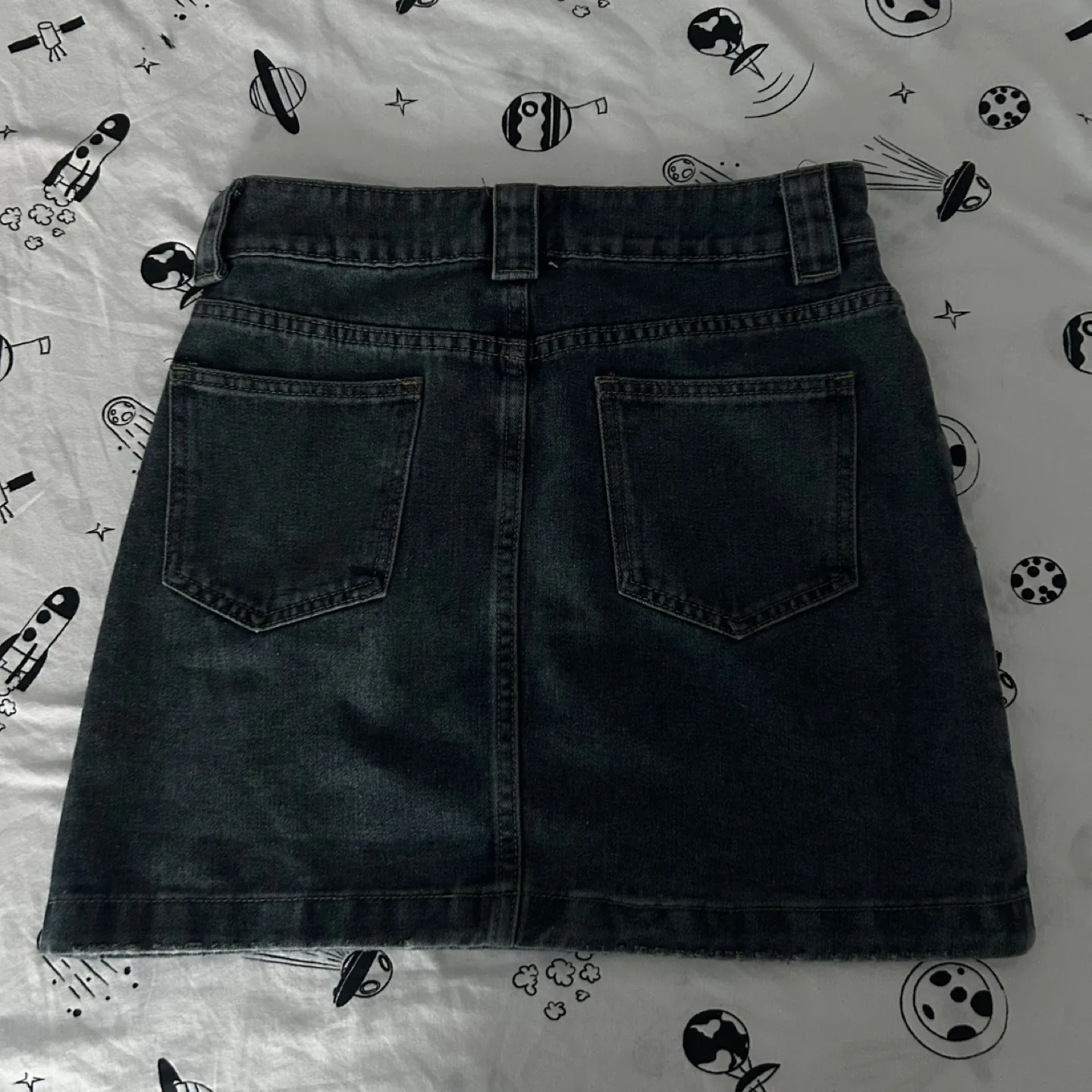Denim Mini Skirt - Size M image indicator(2)