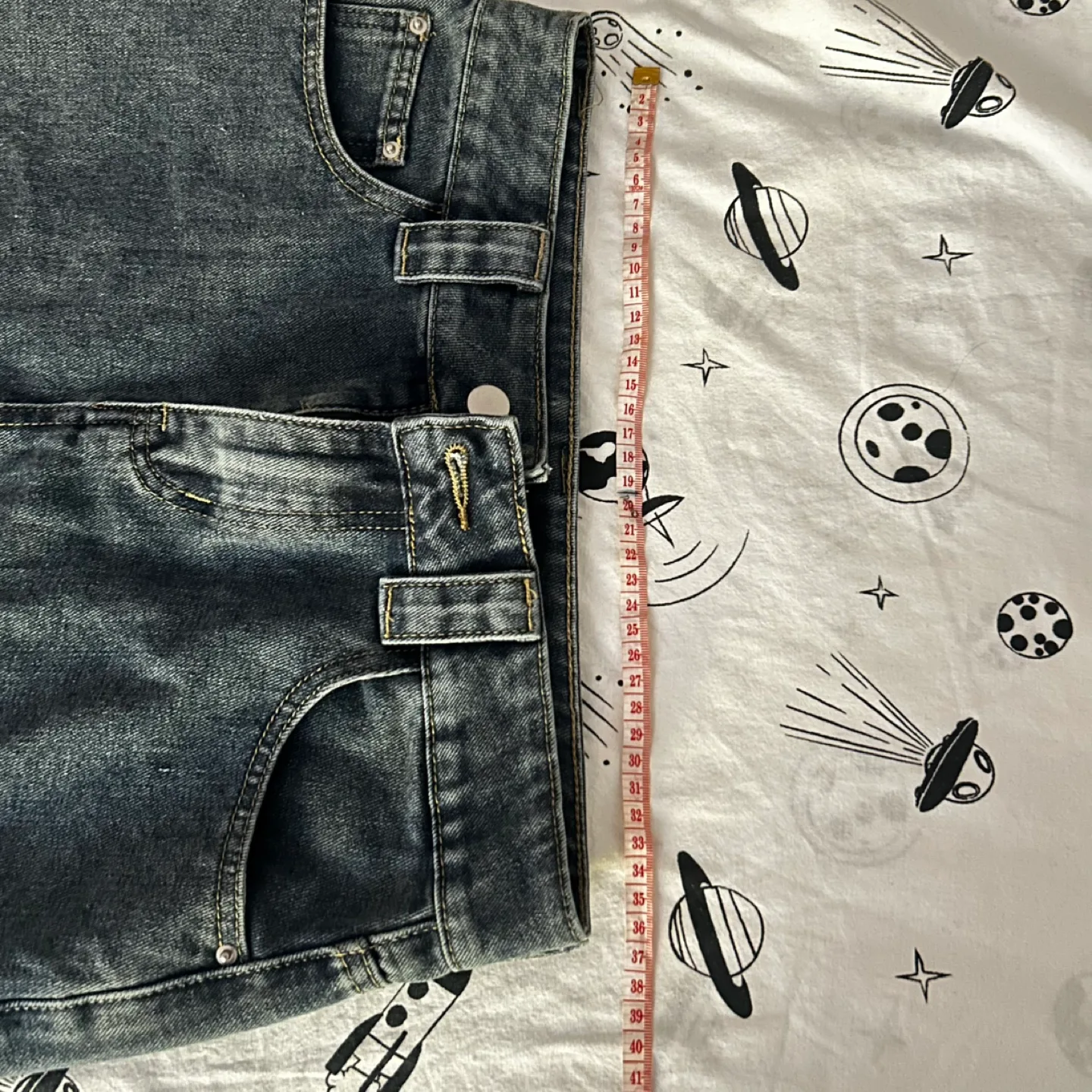 Denim Mini Skirt - Size M image indicator(3)