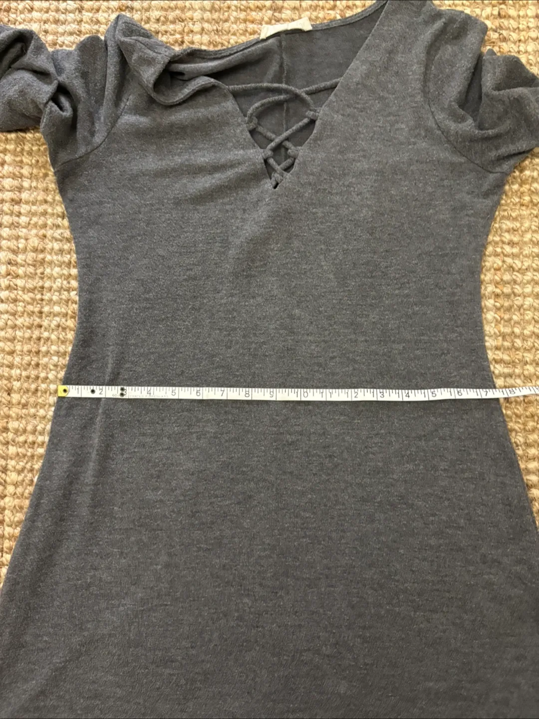 Poison Ivy Grey Long Sleeve Dress (L) image indicator(7)