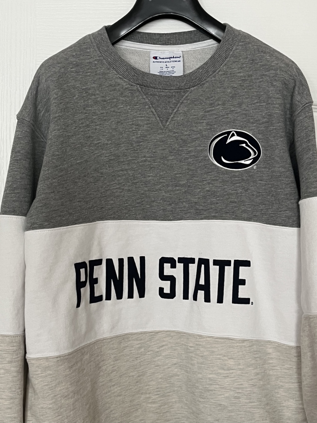 Champion Penn State Crewneck Sweatshirt Men’s Large - photo 2