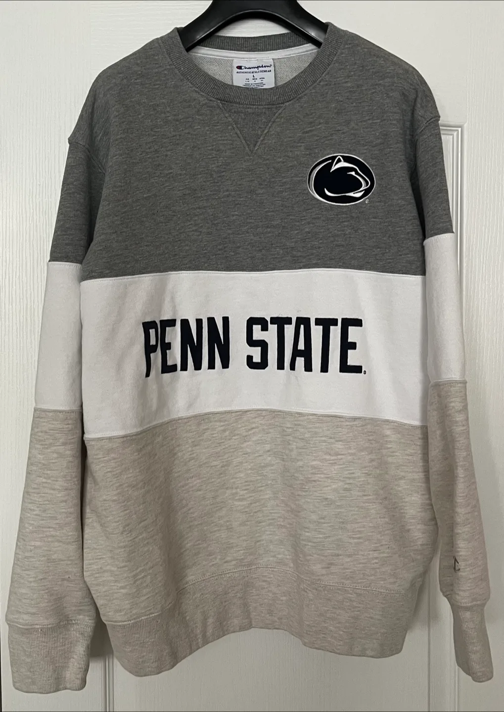Champion Penn State Crewneck Sweatshirt Men’s Large thumbnail