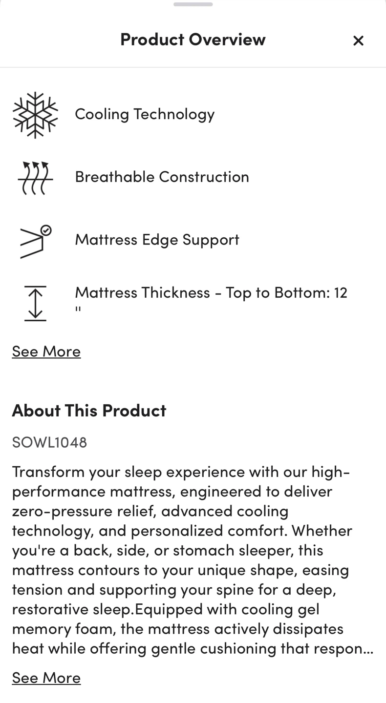 LayRoad Sleep 12” Hybrid Memory Foam Twin Mattress - photo 2