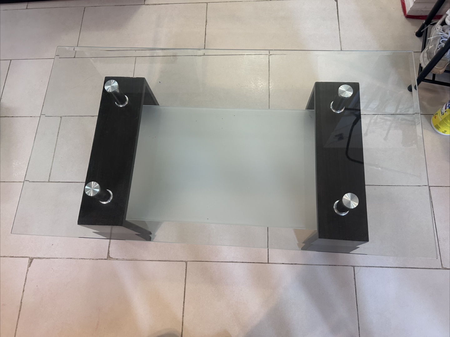 Glass coffee table - photo 3