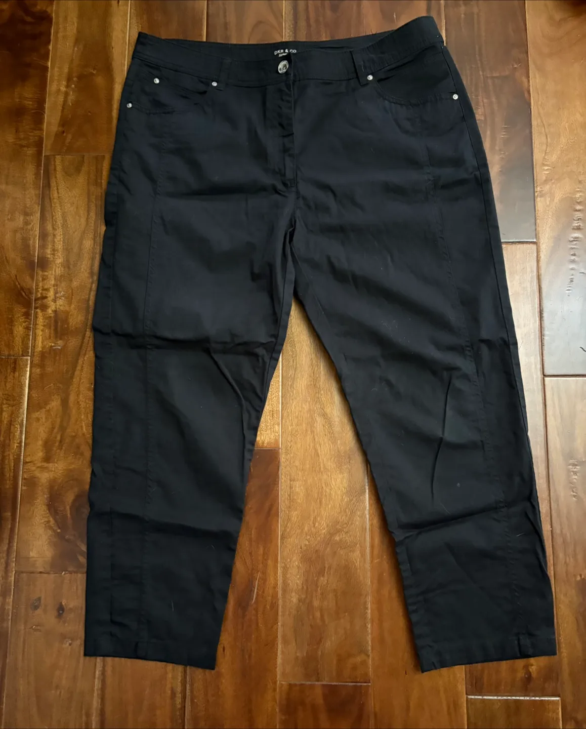 DKR & CO. Signature Black Pants - Size 12 thumbnail