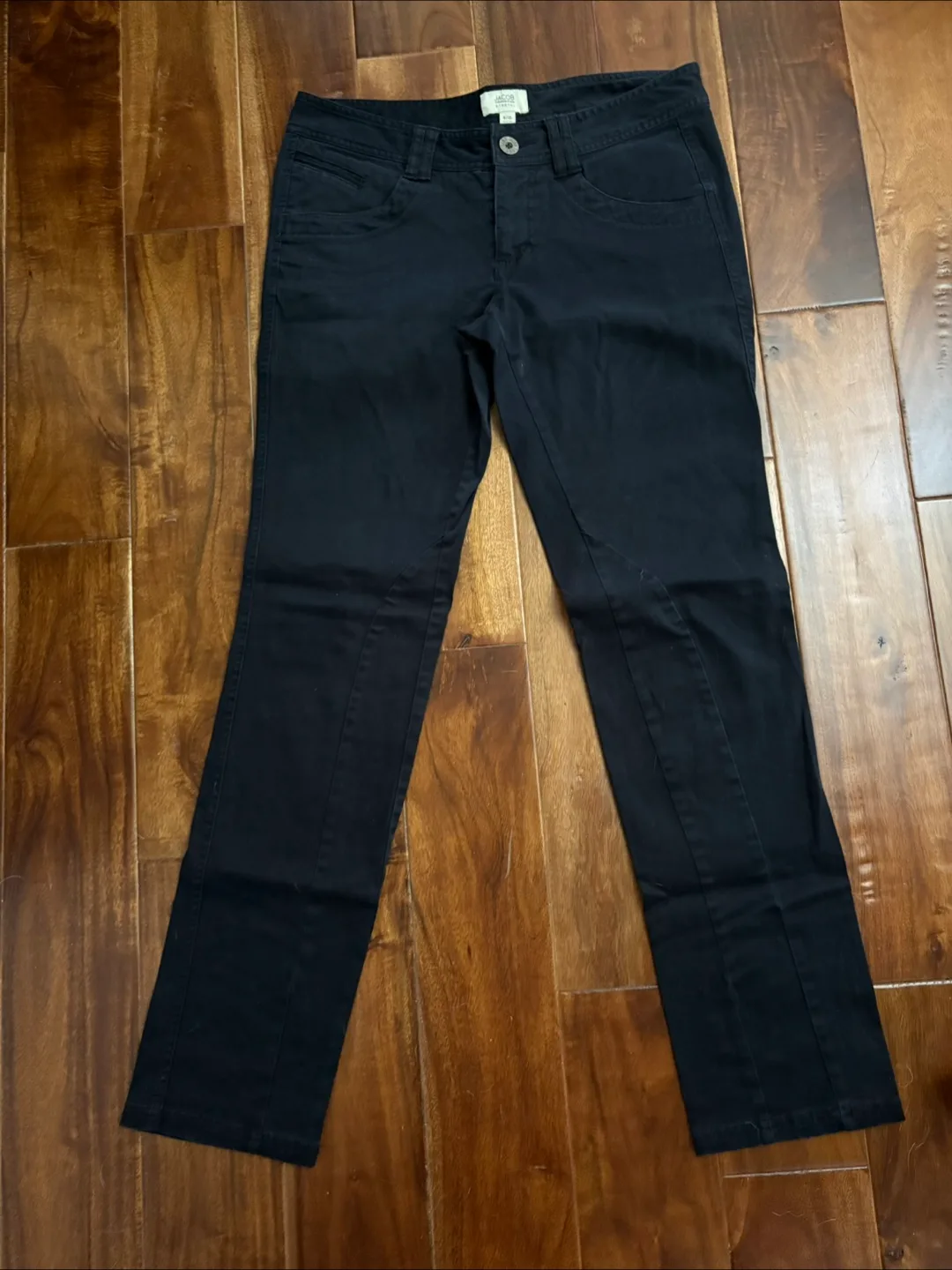 Jacob ConneXion Stretch Black Pants Size 9/10 thumbnail