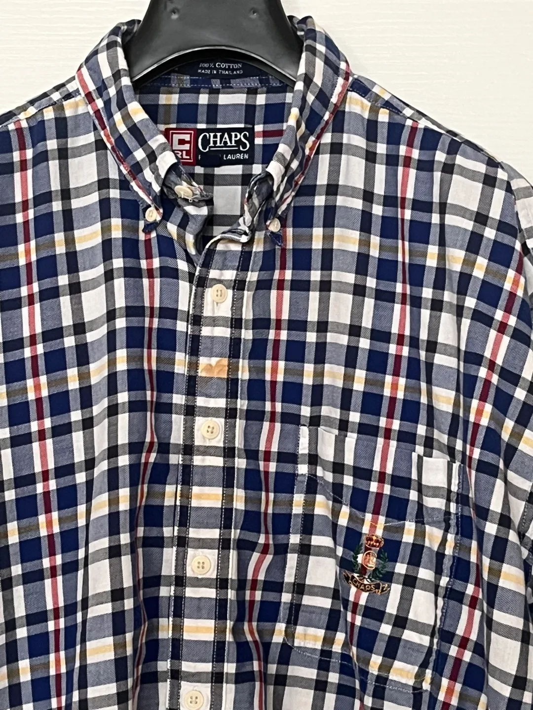 Chaps Ralph Lauren Short Sleeve Shirt - Size Large thumbnail